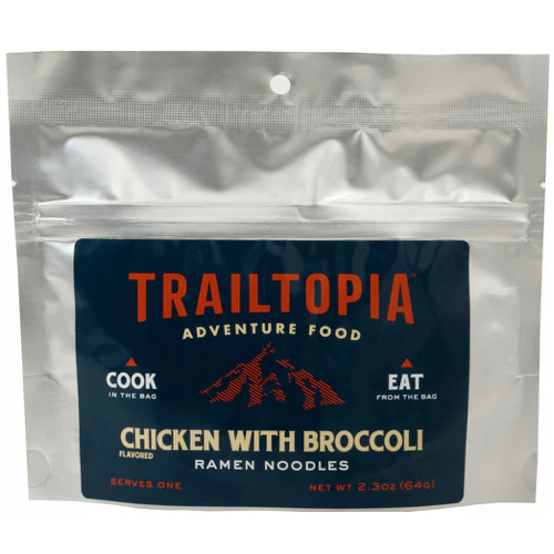 Ramen Noodles: Chicken flavored with Broccoli by Trailtopia