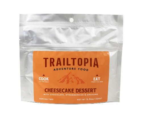Chocolate Strawberry Cheesecake by Trailtopia