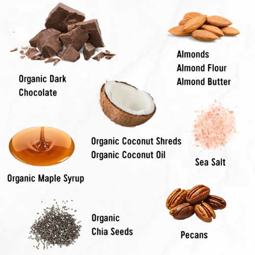 Dark Chocolate Almond & Sea Salt Bars by Taos Bakes - Image 3