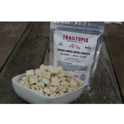 Freeze Dried Diced Chicken Side Pack by Trailtopia - Image 2