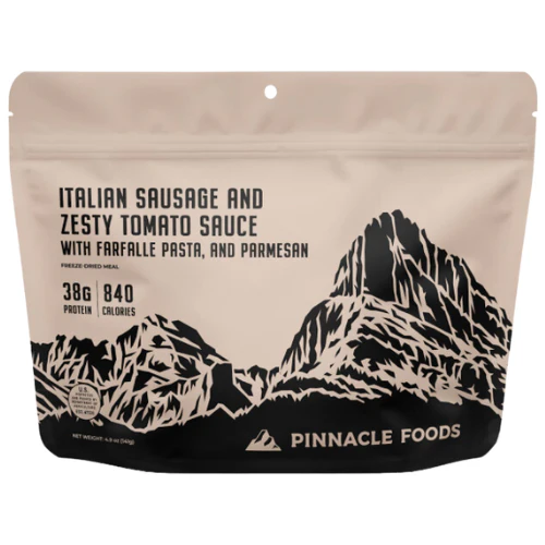 Italian Sausage & Zesty Tomato Sauce with Farfalle Pasta & Parmesan by Pinnacle Foods