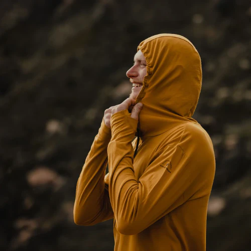 Men's Solstice Lightweight Wool Hoodie by Ridge Merino - Image 5