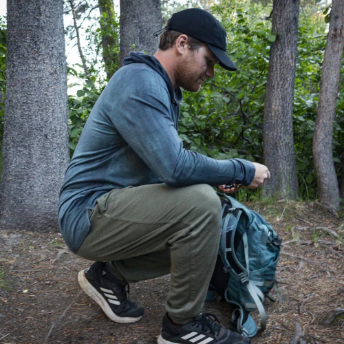 Men's Solstice Lightweight Wool Hoodie by Ridge Merino - Image 7