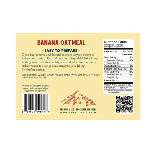 Oatmeal (multiple flavors) by Trailtopia - Image 19