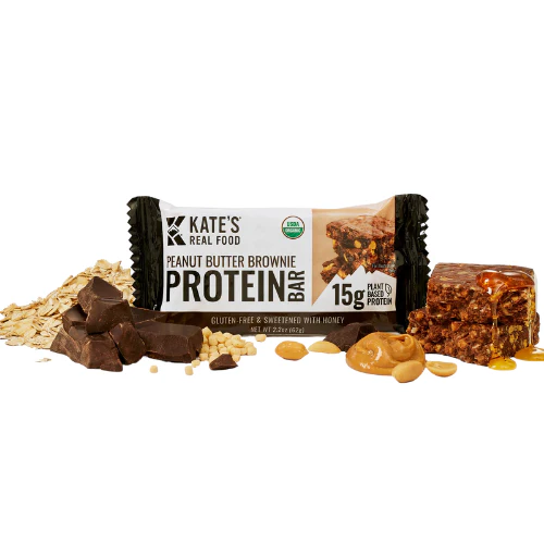 Peanut Butter Brownie Protein Bars by Kate's Real Food - Image 2