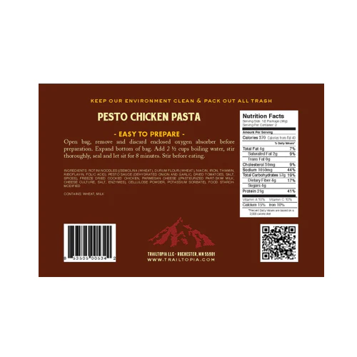 Pesto Chicken Pasta by Trailtopia - Image 3