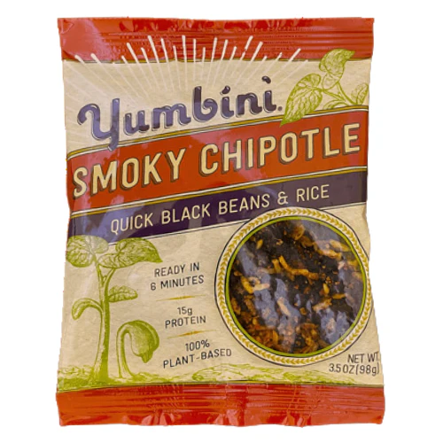 Smoky Chipotle Black Beans & Rice by Yumbini