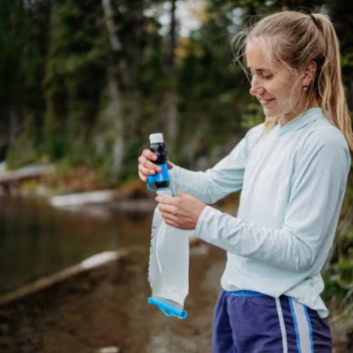 Squeeze Water Filtration System With Cnoc Premium 2L Bladder by Sawyer - Image 2