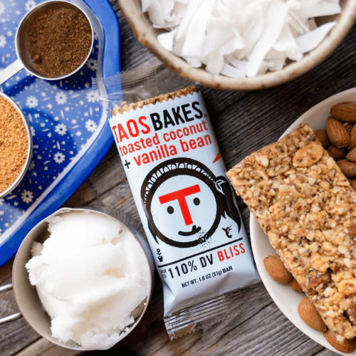 Toasted Coconut & Vanilla Bean Bars by Taos Bakes - Image 2