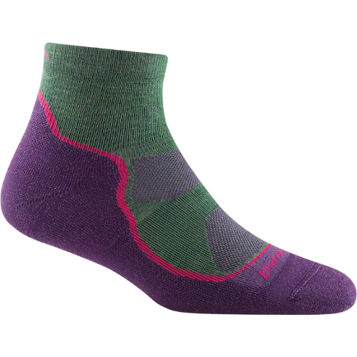 Women's Light Hiker Quarter Lightweight Hiking Sock by Darn Tough - Image 8